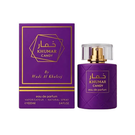 ادکلن یونیسکس خمار کارامل وادی الخلیج حجم ۱۰۰ میل با رایحه کارامل و شیرینی