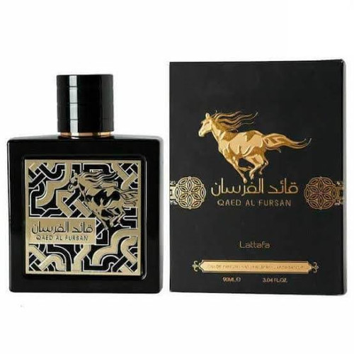 ادکلن مردانه قائد الفرسان لطافه حجم ۹۰ میل با رایحه آناناس و چوب